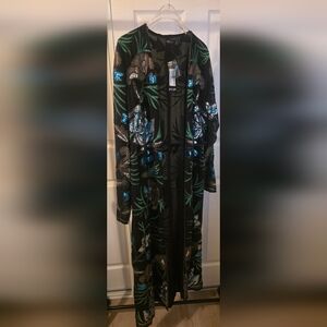 Nasty Gal Sequin Maxi Duster